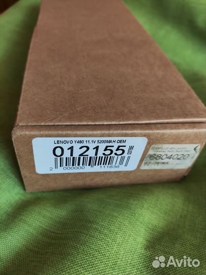 Аккумулятор для ноутбука lenovo