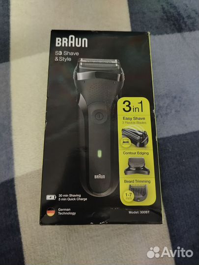 Бритва электрическая Braun 300bt