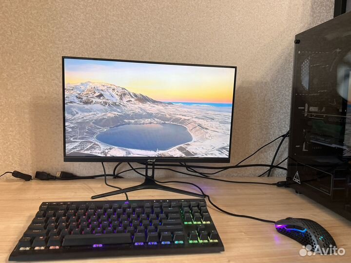 Монитор для компьютера 22 дюйма 75 Гц hdmi