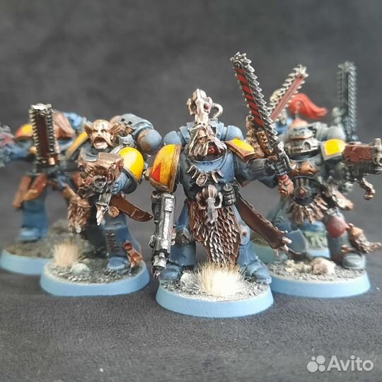 Warhammer 40k space marine Wolves