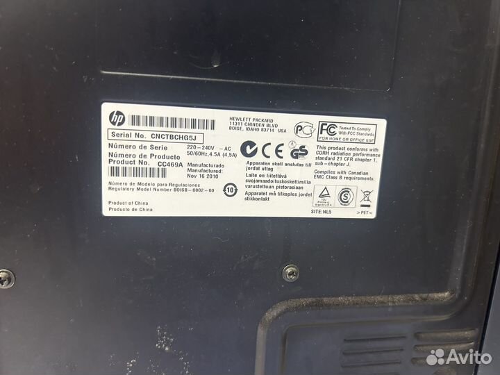 Принтер цветной hp laserjet cp3525n