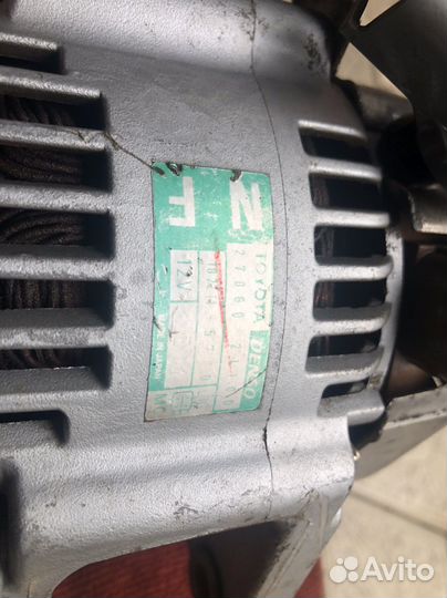 Генератор Toyota для двигателей 1NZ,2NZ