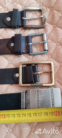 Мужской кожаный ремень