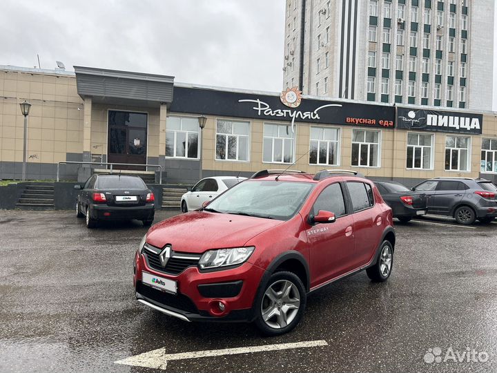 Renault Sandero Stepway 1.6 МТ, 2016, 148 100 км