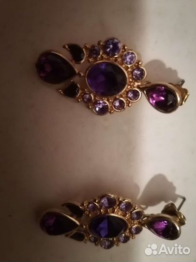 Серьги и браслет