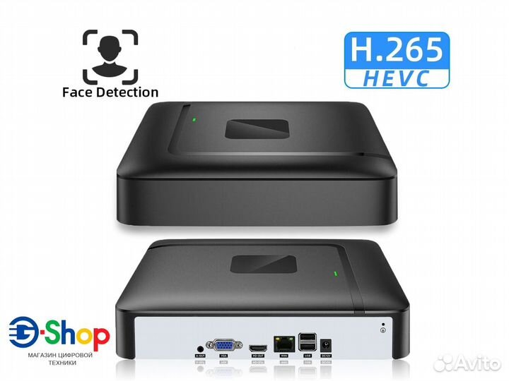 Рекордер видеонаблюдения 8-ми канальный