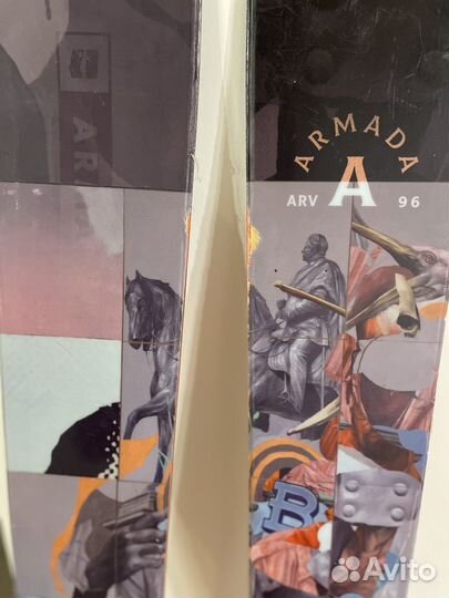 Лыжи Armada ARV 96 184см с креплениями Attack 14