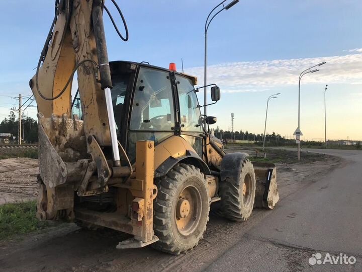Экскаватор-погрузчик CAT 444E, 2008