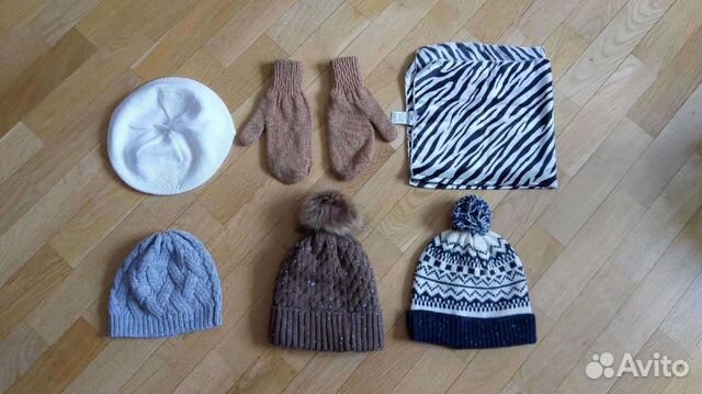 Шапки и др. пакетом Befree, Incity, Ostin