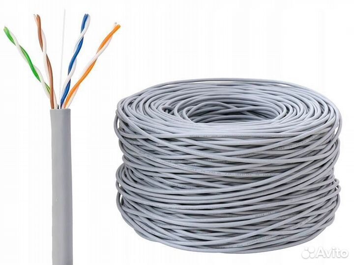 Utp 5 e Интернет кабель витая пара 8 жил
