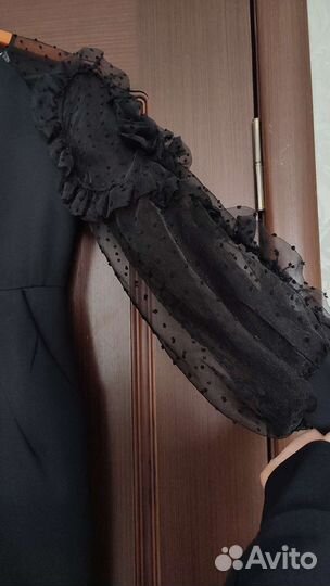 Платье вечернее чёрное