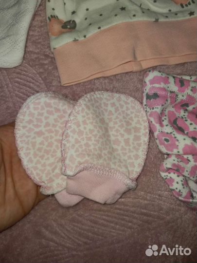 Детские шапочки для новорожденных