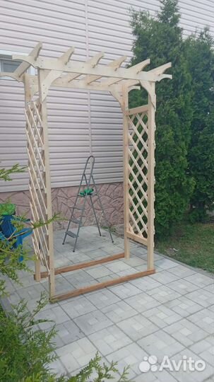 Арка пергола садовая