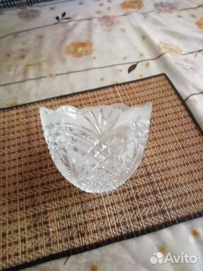 Ваза хрустальная СССР