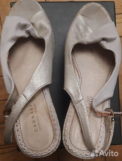 Ботильоны на танкетке 39 размер