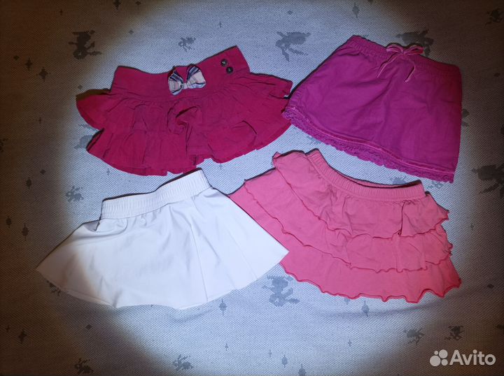 Большой пакет одежды для девочки 1-2 года