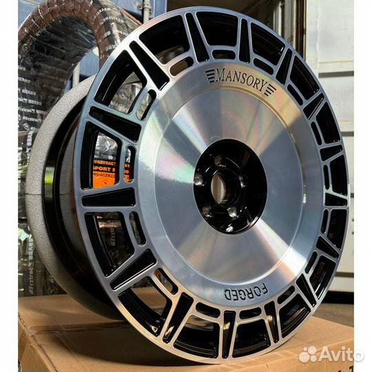 Кованые диски R 22 - дизайн mansory