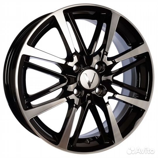 Вектор B215 : 6x16 4*100 Et:41 Dia:60,1 Алмаз черн