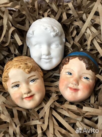 Лица для ватных игрушек