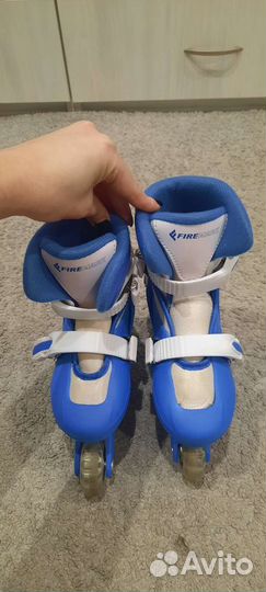 Ролики детские раздвижные 31-34 размер