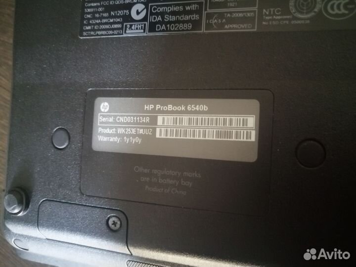 Ноутбук Hp i5/4гб/ssd120гб