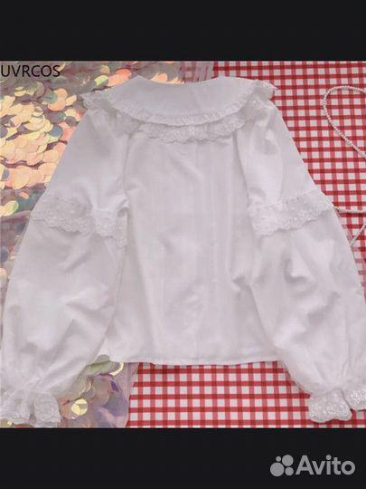 Блузка Лолита белая