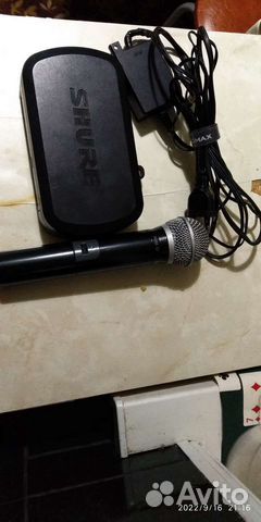 Радио микрофон shure Pg 58