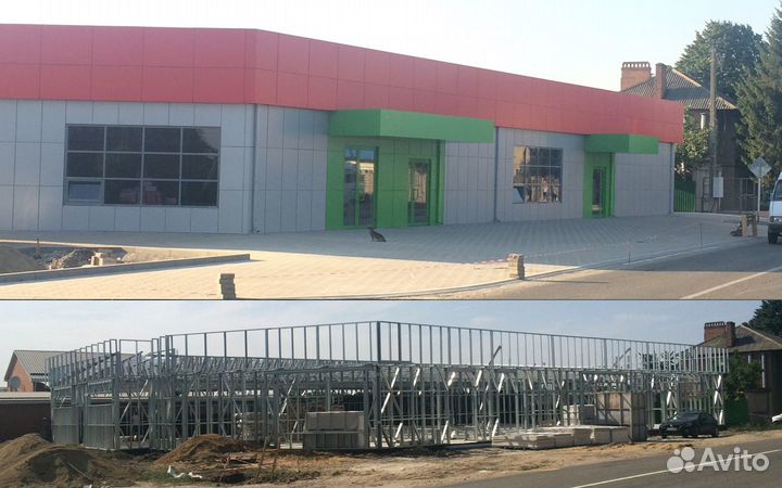 Комплект каркаса магазин, салон красоты лстк