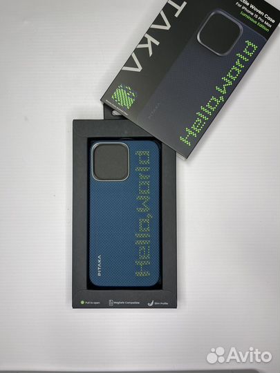 Чехол Pitaka Hello World iPhone 15 pro max