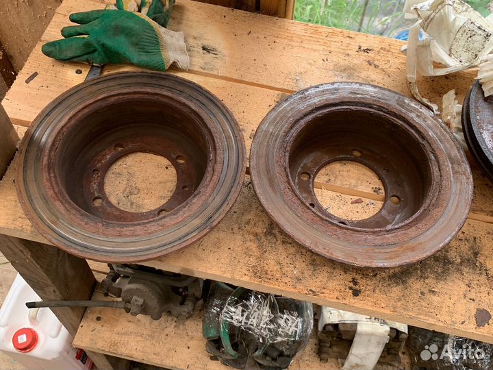 Тормозные диски задние lancer 9