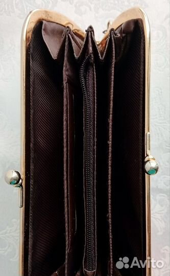 Клатч женский лакированный винтаж