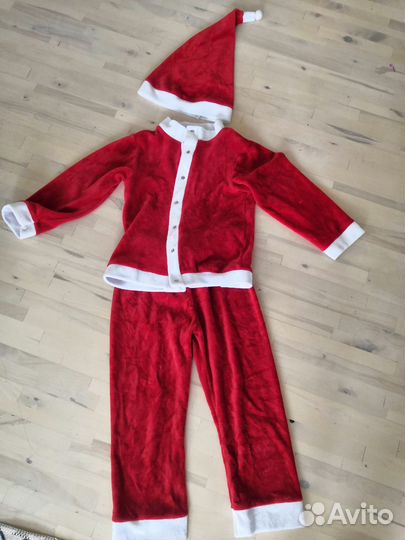 Костюм деда мороза детский