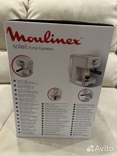 Кофеварка рожковая Moulinex XP330A10 новая