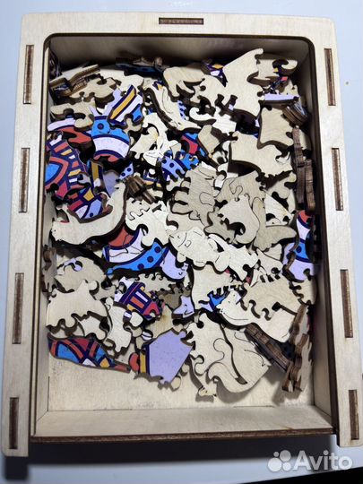 Деревянные пазлы