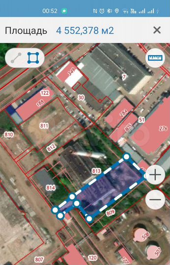 Помещение и участок, 1200+3300з/у m2