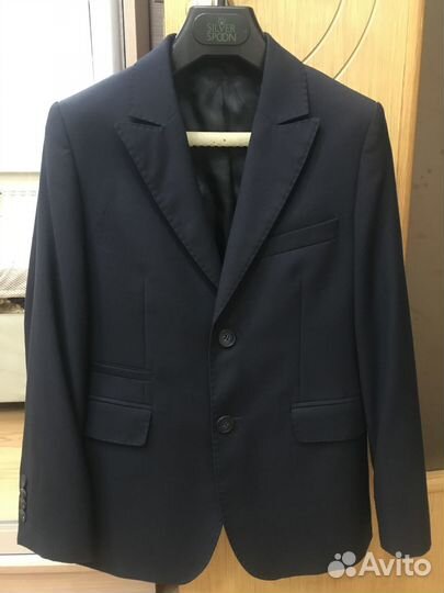 Пиджак школьный для мальчика 140