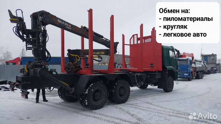 КамАЗ 6522 с КМУ, 2011