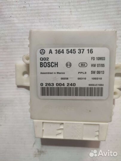 Блок управления парктроников Mercedes w164