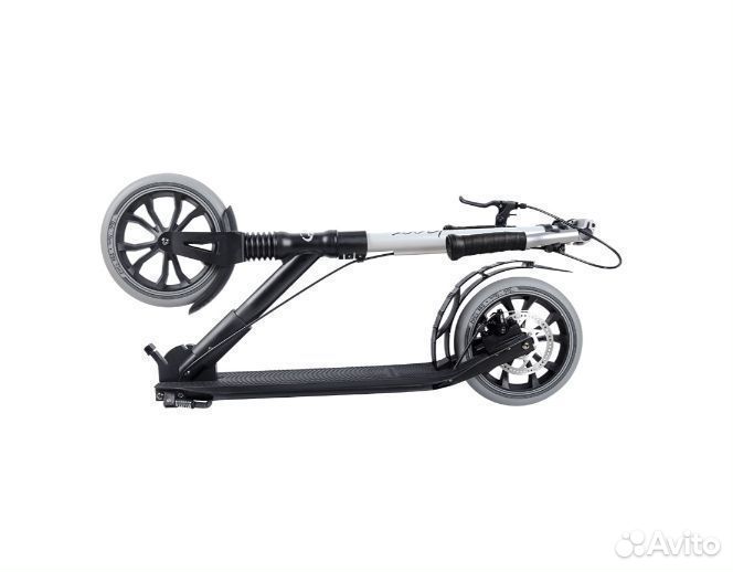Самокат двухколесный с ручным тормозом