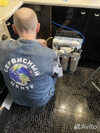 Обслуживание фильтров воды