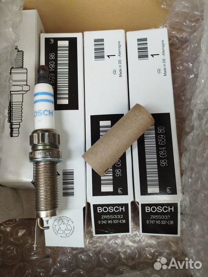 Свечи зажигания иридиевые bosch ZR5SI332