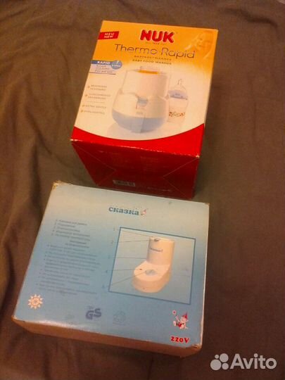 Подогреватели Детского питания NUK и Сказка