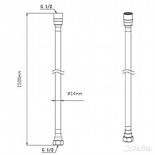 Душевая система Vincea vsfw-422T1CH хром