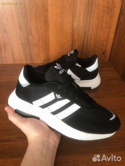 Кроссовки мужские Адидас черные