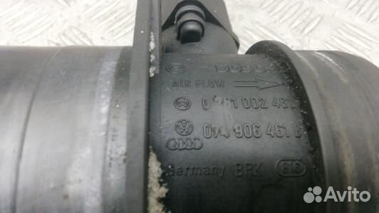 Расходомер воздуха дизельный volkswagen touareg 7L