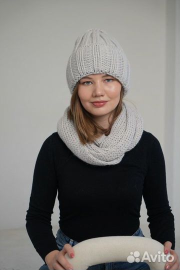 Шапка и шарф комплекты