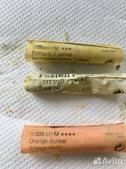 Пастель сухая художественная