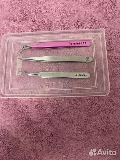 Пинцеты для наращивания ресниц