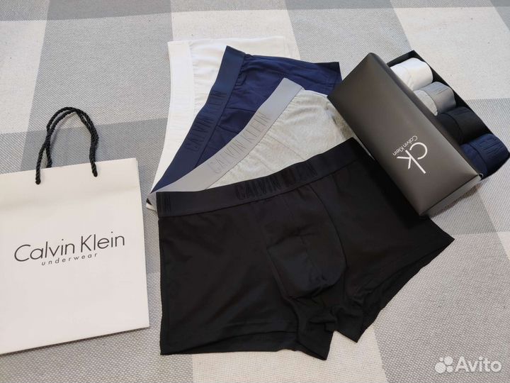 Боксеры Calvin Klein трусы кельвин кляйн премиум