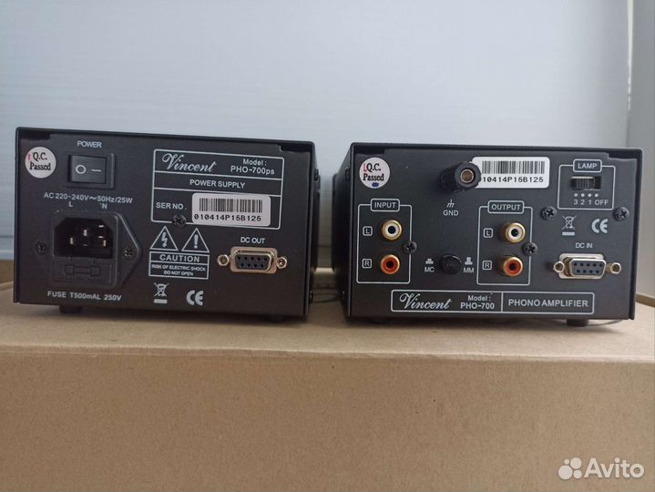 Фонокорректор vincent